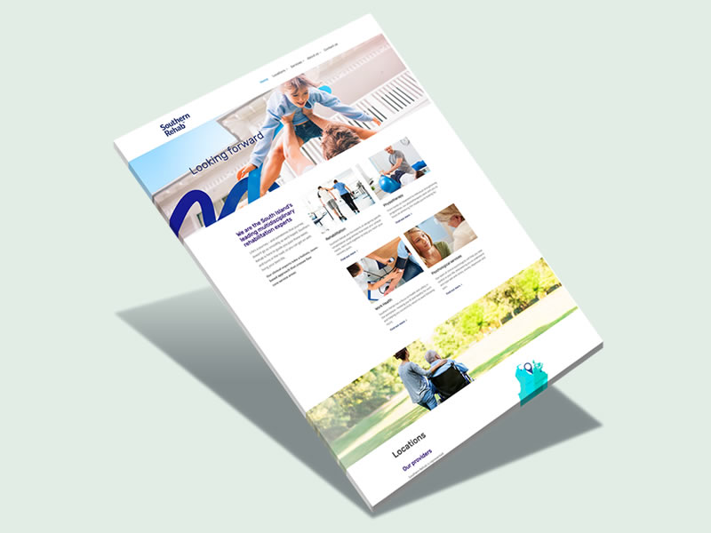 Southern Rehab Website Design Auckland